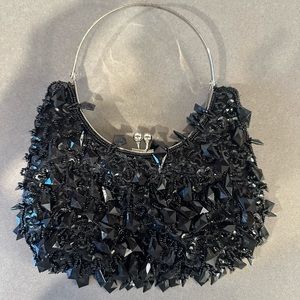 Black vintage purse.